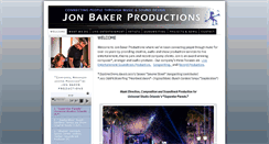 Desktop Screenshot of jonbakerproductions.com